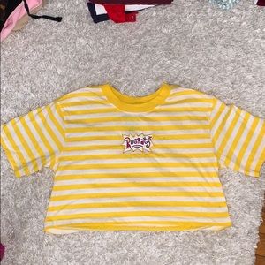 rugrat cropped tee